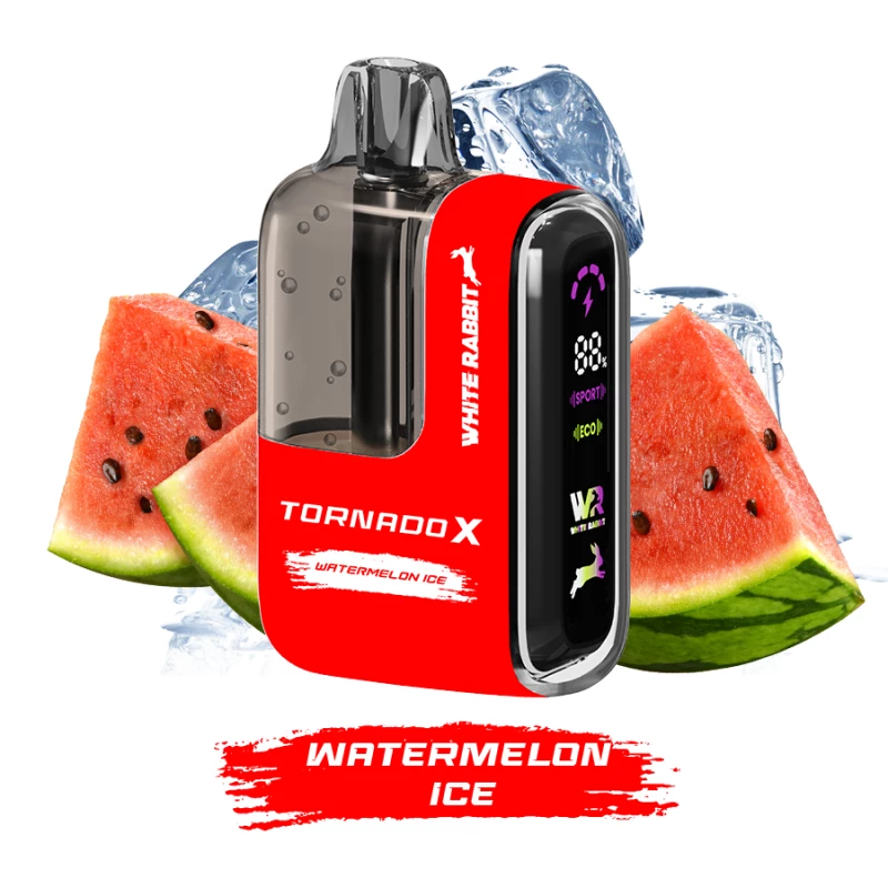 Puff White Rabbit Tornado X Watermelon Ice 25K