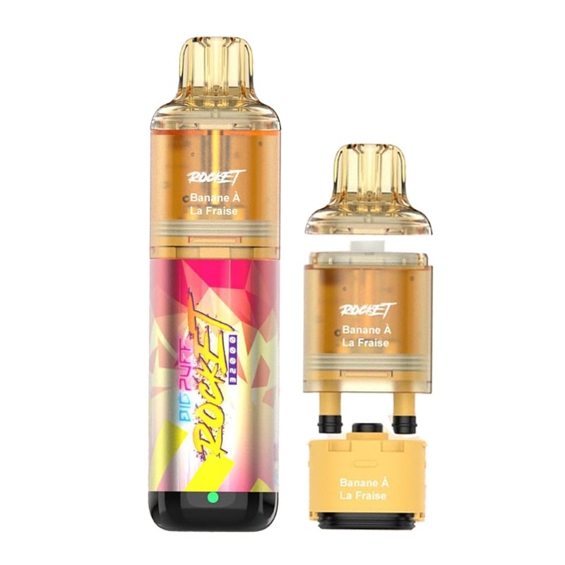 Banane à la Fraise - Rocket - BigPuff - 32K Puffs