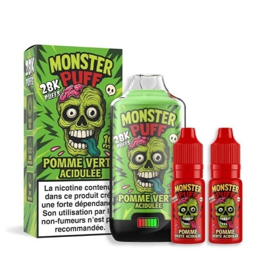 Monster Puff 28k Pomme Verte Acidulée