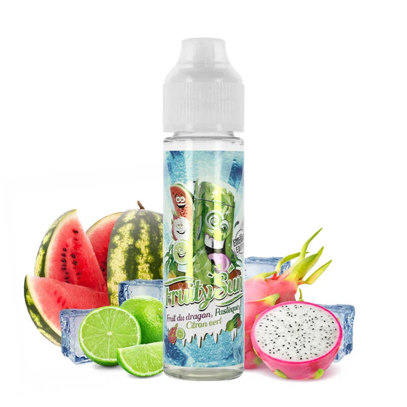 Fruit du Dragon Pastèque Citron Vert 50 ml Emeraude Edition