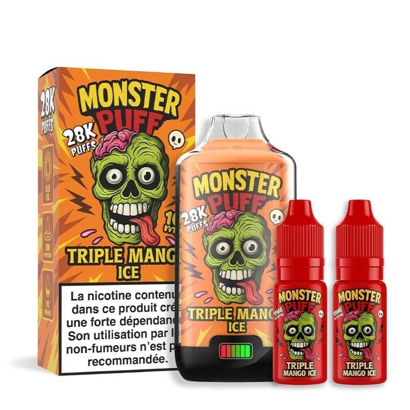 Monster Puff 28k Triple Mango Ice