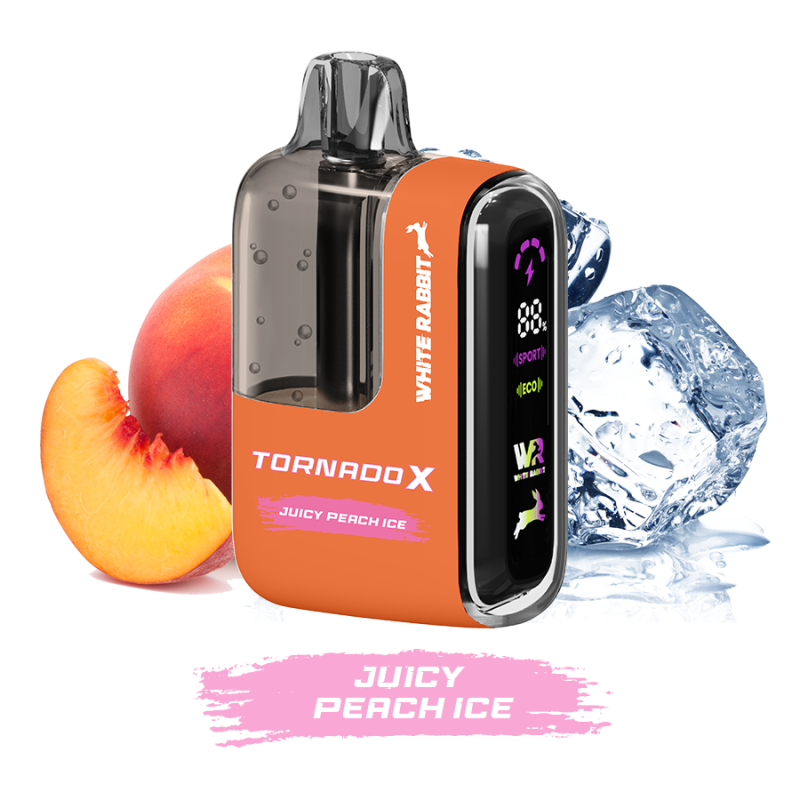 Puff White Rabbit Tornado X Juicy Peach 25K
