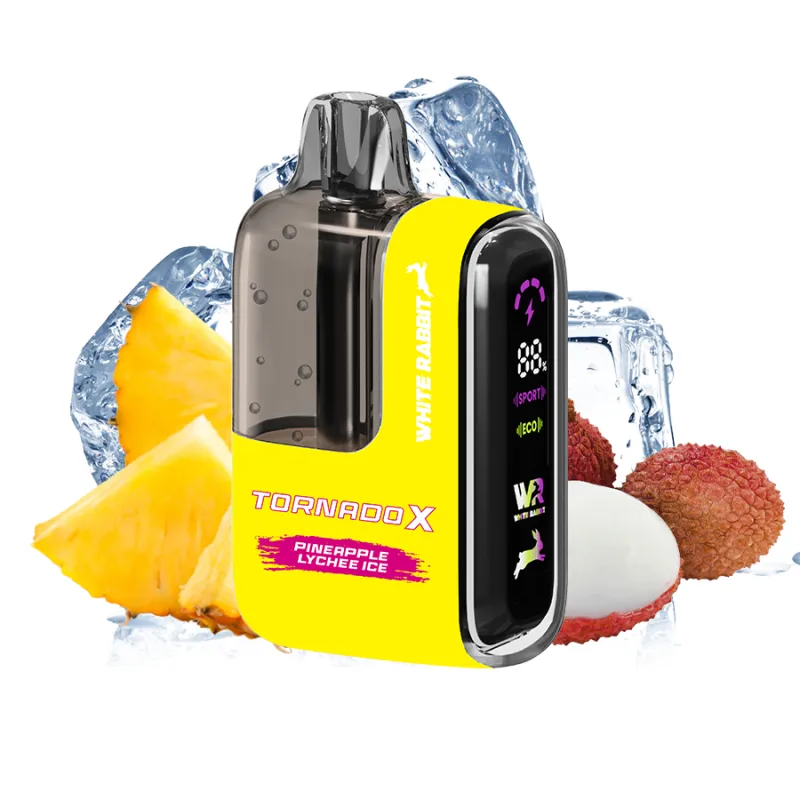 Puff White Rabbit Tornado X Pineapple Lychee Ice 25K