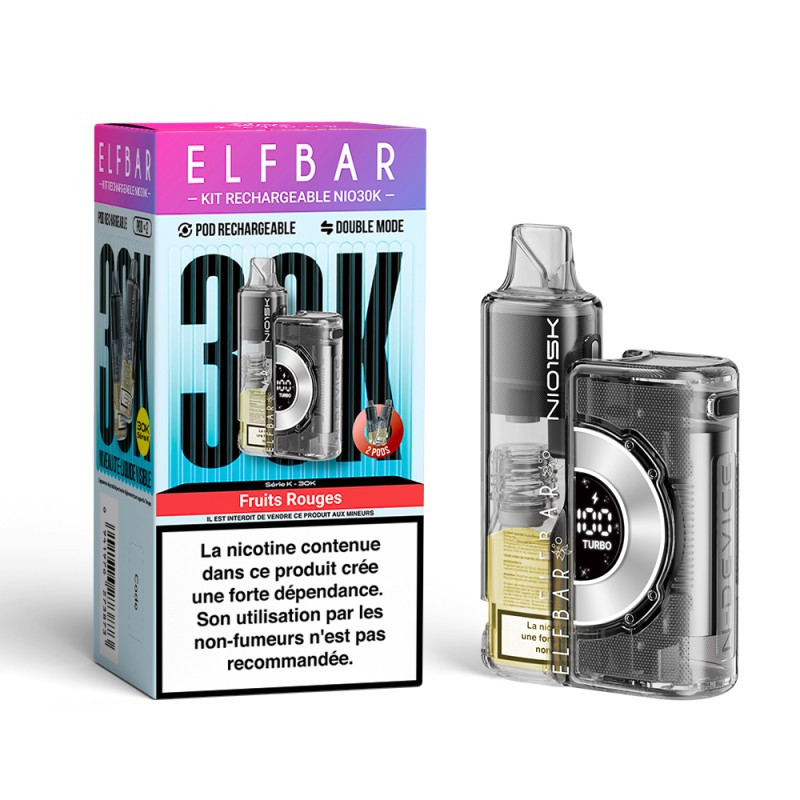 Puff Elfbar NIO 30K Fruits Rouges