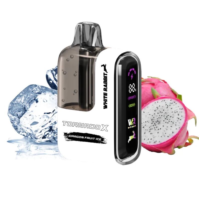 Puff White Rabbit Tornado X Dragon Fruit Ice 25K
